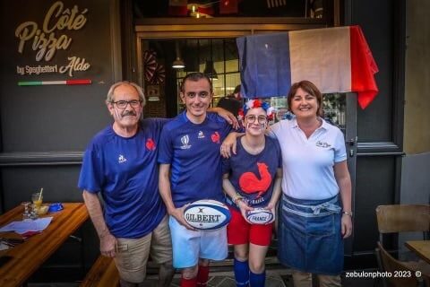 Soirée Fan zone chez côté pizza