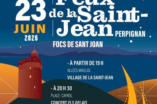 Feux de la Saint Jean 2026 à Perpignan