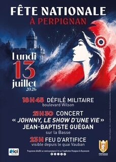 Fête nationale du 13 juillet 2026 à Perpignan